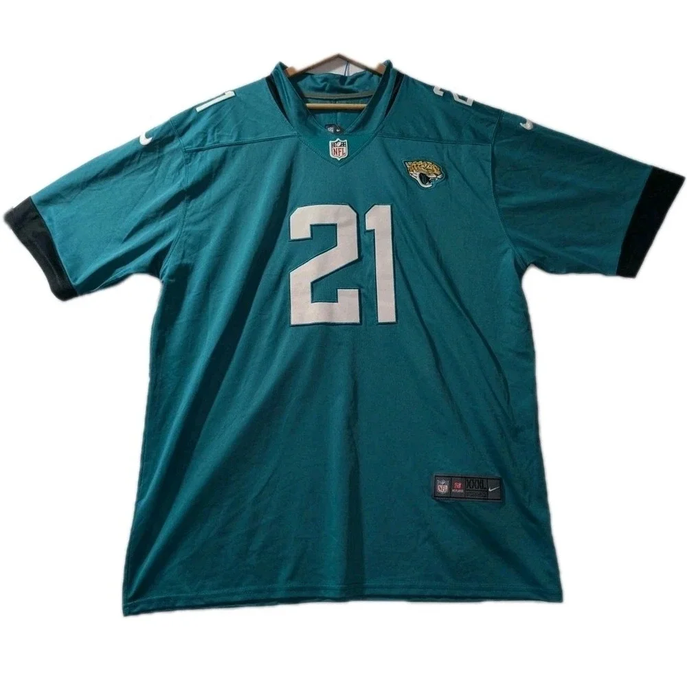 Nike NFL Jacksonville Jaguars C.J. Henderson #21 On‎ Field Jersey 3XL Teal